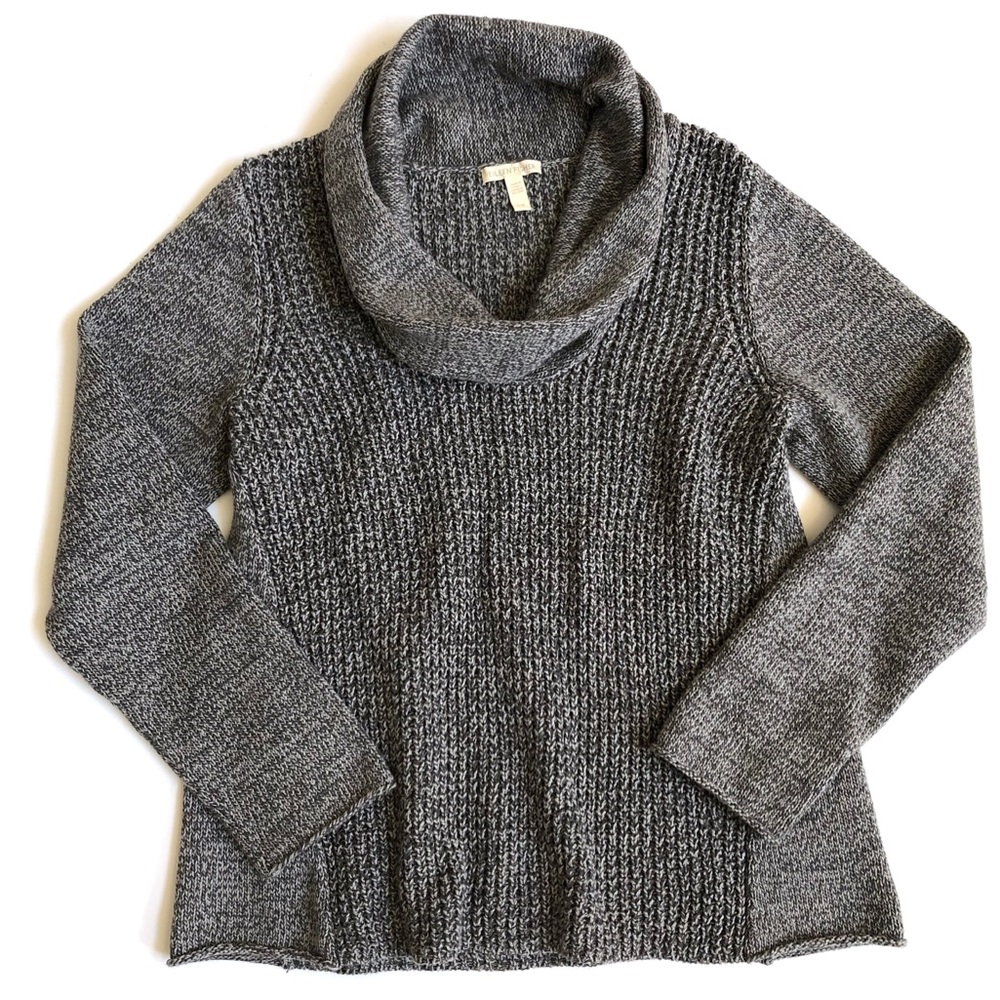 Eileen Fisher organic cotton cowl neck sweater